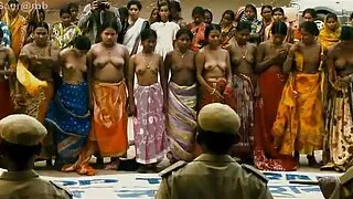 Déchirez frere et soeur nu une femme spongieuse.